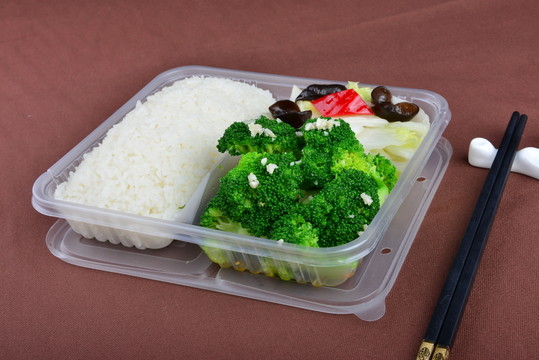 西蘭花蔬菜快餐