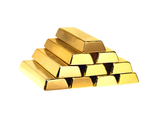 白色隔離金條