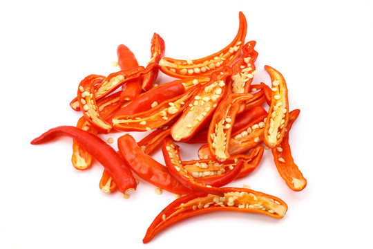 大量紅辣椒