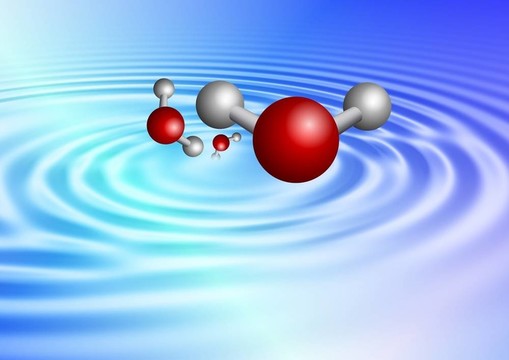 水波紋與分子
