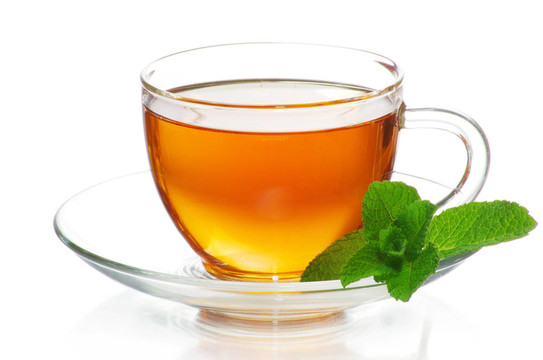 在一杯茶