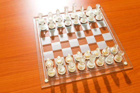 棋盤上的棋子