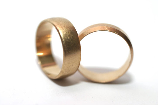 兩個(gè)結(jié)婚戒指