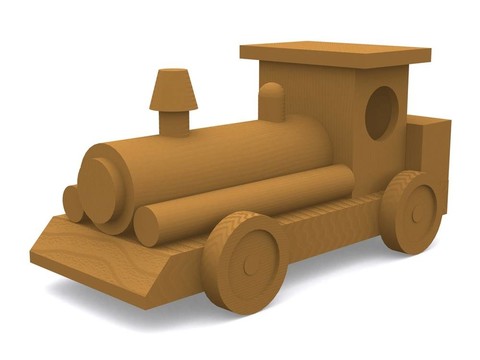 木制火車引擎