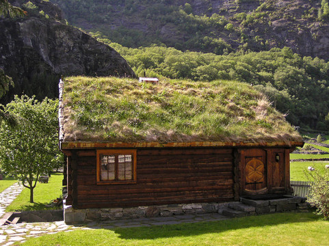 草小屋（挪威）