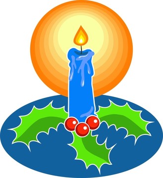 節(jié)日蠟燭
