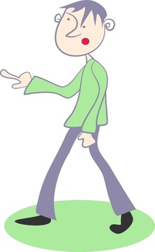 指點(diǎn)的人