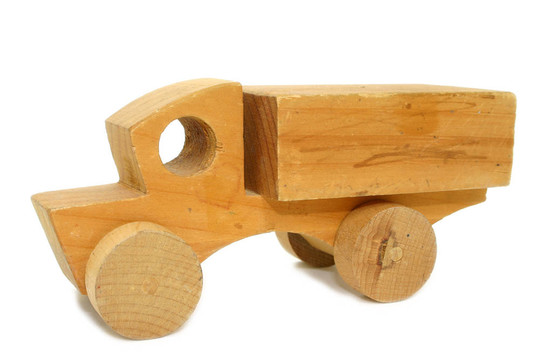 仿古木制玩具車