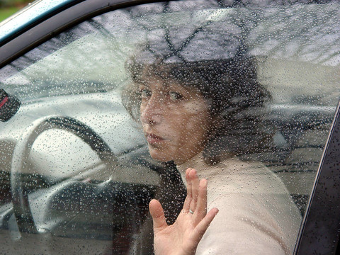 后面的車輪