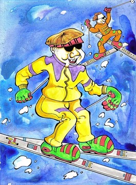 滑雪者