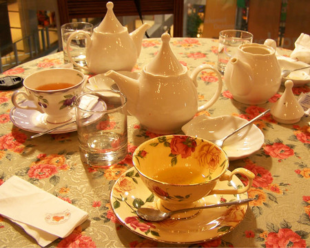 英語的茶具
