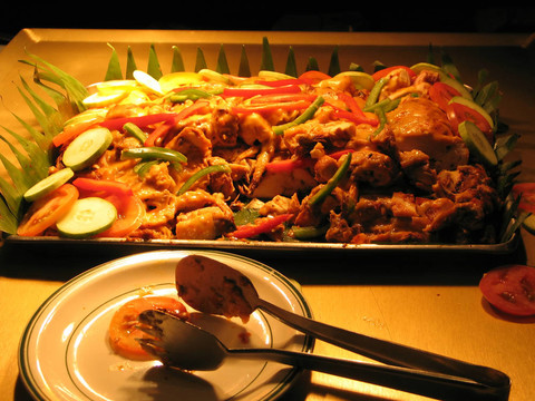烤雞肉
