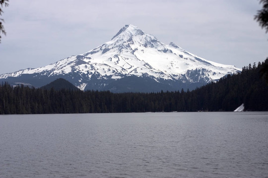 來自湖心島的Mt Hood