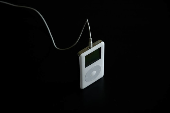 孤立的MP3播放器