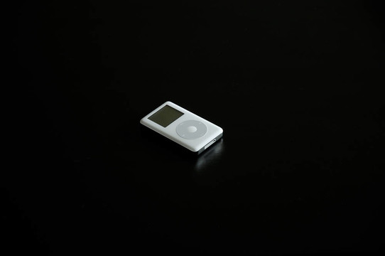 孤立的MP3播放器