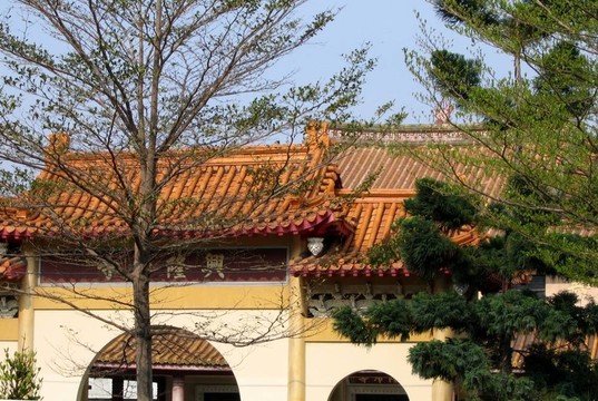 中華寺的屋頂