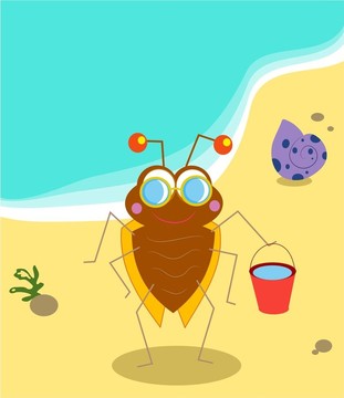 海灘的bug