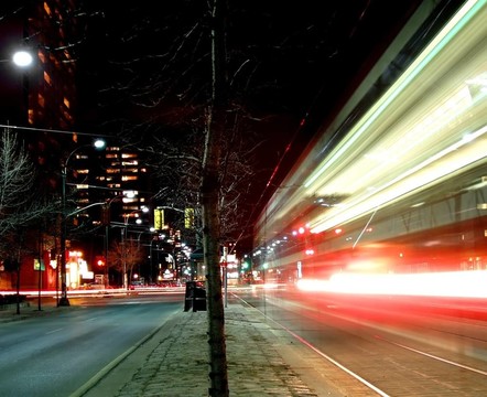 夜晚的城市場(chǎng)景