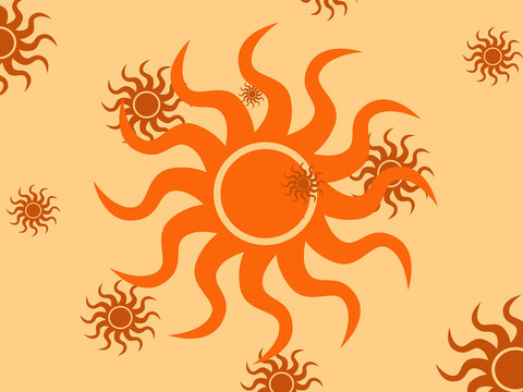 樸實(shí)的太陽(yáng)型