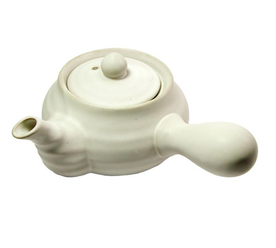白色的茶壺