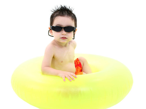少年兒童游泳