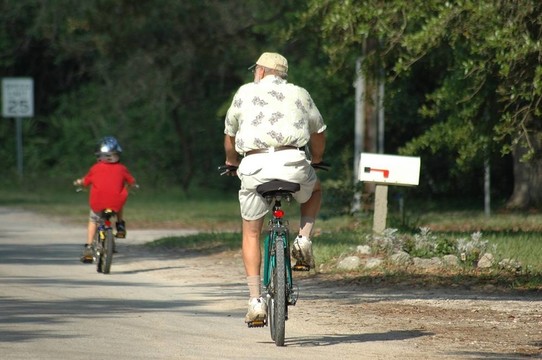 騎自行車(chē)