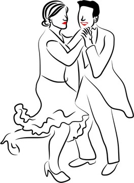 跳舞的夫婦