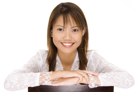 女孩在White 4
