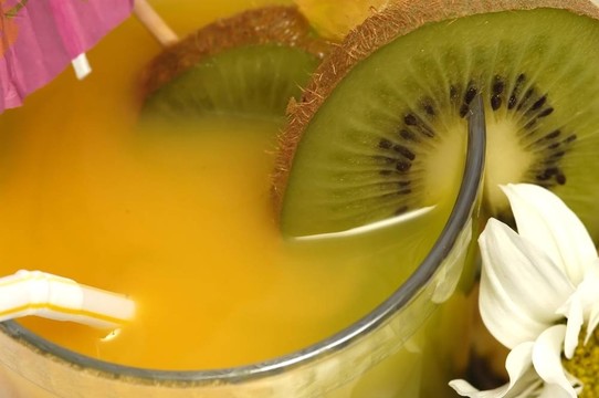 飲料和獼猴桃