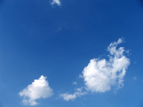 天空的云