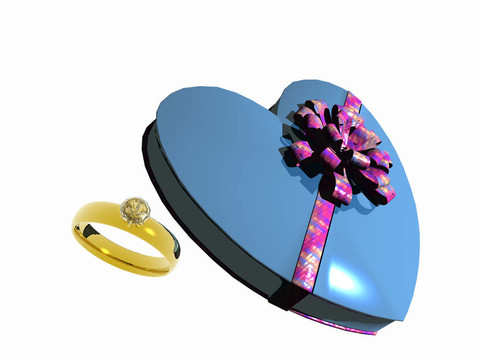 結(jié)婚戒指。