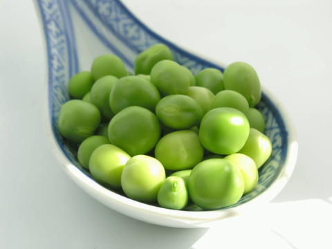 綠色的豌豆