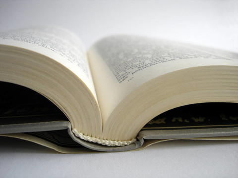 打開的書