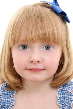 女孩Chid Close Up