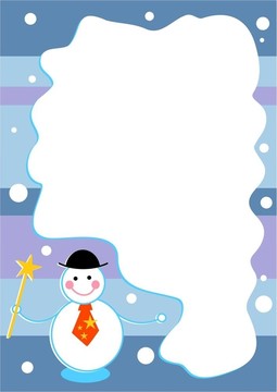 雪人的框架