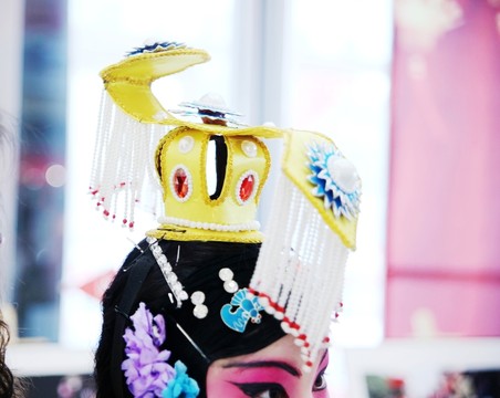 京劇花旦人物頭飾