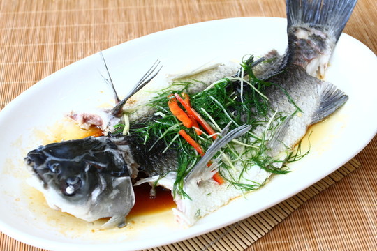 清蒸草魚