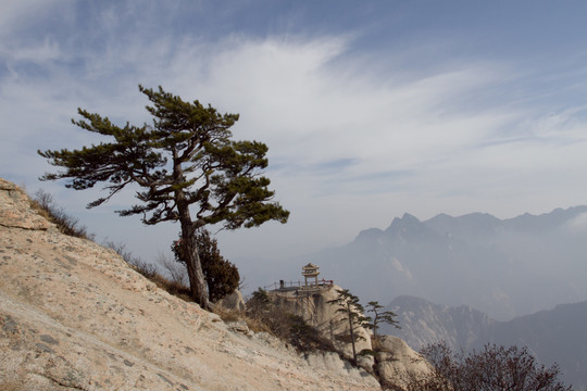 華山東峰風(fēng)光