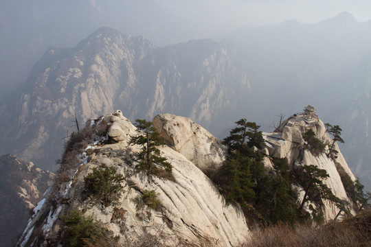 華山東峰風(fēng)光