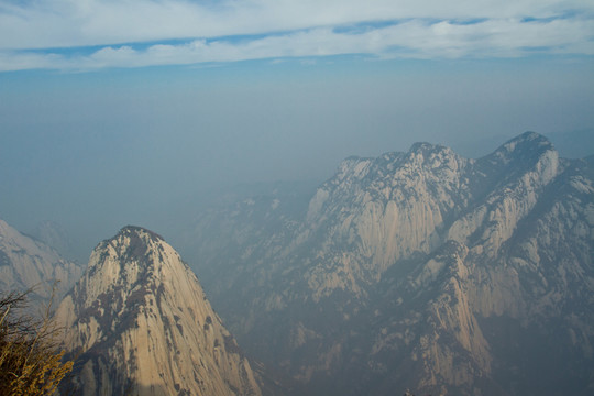 華山東峰風(fēng)光