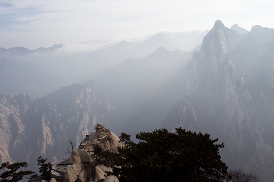 華山東峰風(fēng)光