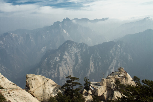 華山東峰風(fēng)光