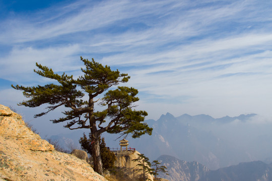 華山東峰風(fēng)光
