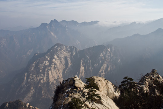華山東峰風(fēng)光