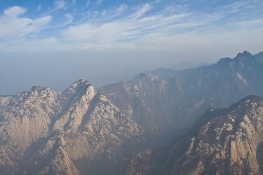 華山東峰風(fēng)光