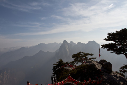 華山東峰風(fēng)光