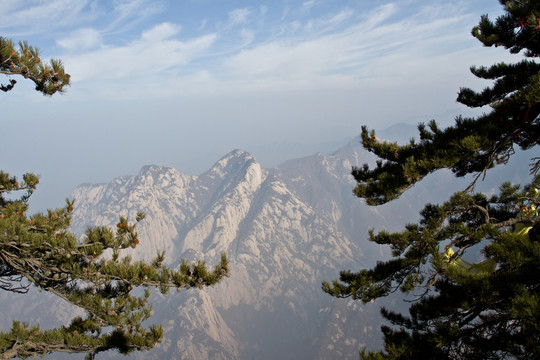 華山東峰風(fēng)光
