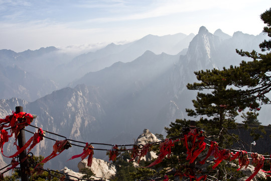 華山東峰風(fēng)光