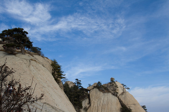 華山東峰風(fēng)光