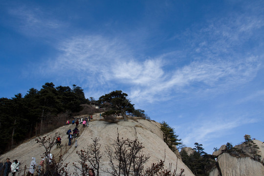 華山東峰風(fēng)光